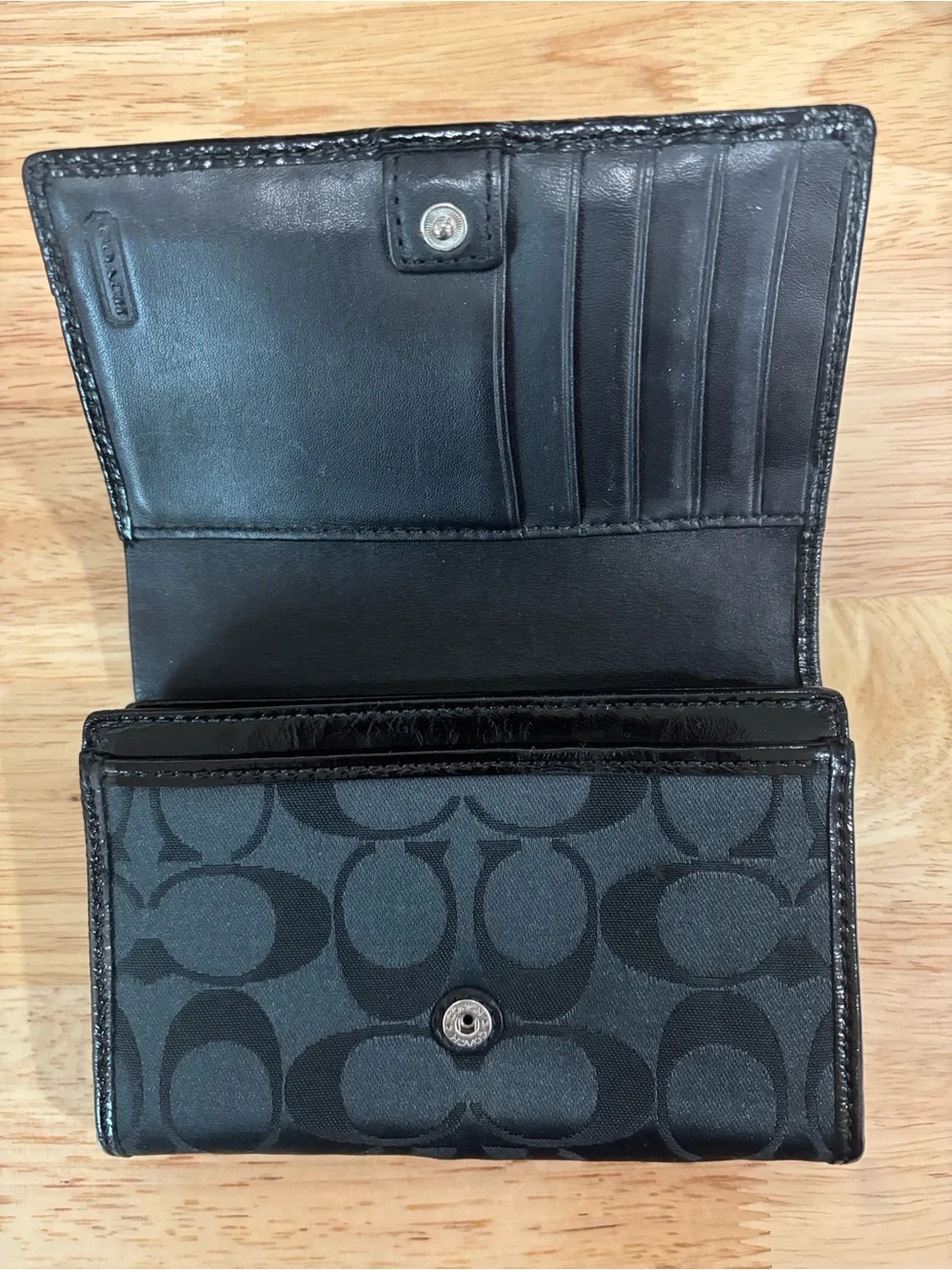 Coach signature jacquard